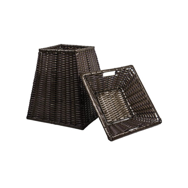 STF15005 square detail Supermarket Plastic Rattan Baskets Manufacturer & Supplier in China | Storefit