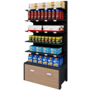 STF17013 Supermarket Dry Food Displays Manufacturer & Supplier in China | Storefit