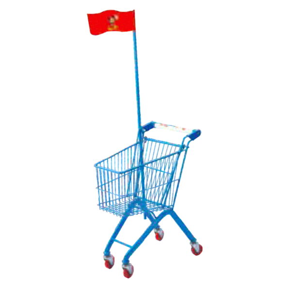 STF19061 blue Supermarket Children Shopping Trolleys Manufacturer & Supplier in China | Storefit