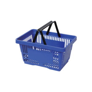STF20001 blue Supermarket Plastic Shopping Baskets Manufacturer & Supplier in China | Storefit