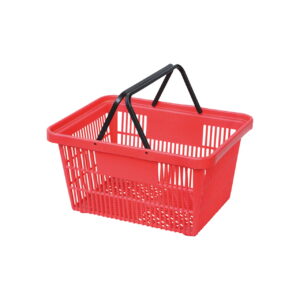 STF20002 red Supermarket Plastic Shopping Baskets Manufacturer & Supplier in China | Storefit