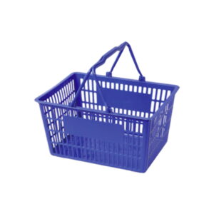 STF20003 blue Supermarket Plastic Shopping Baskets Manufacturer & Supplier in China | Storefit