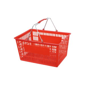 STF20005 red Supermarket Plastic Shopping Baskets Manufacturer & Supplier in China | Storefit