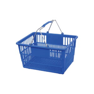 STF20006 blue Supermarket Plastic Shopping Baskets Manufacturer & Supplier in China | Storefit
