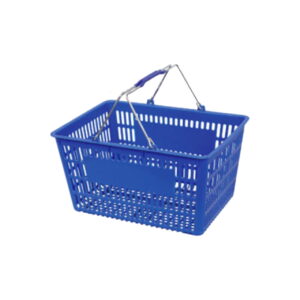 STF20011 blue Supermarket Plastic Shopping Baskets Manufacturer & Supplier in China | Storefit