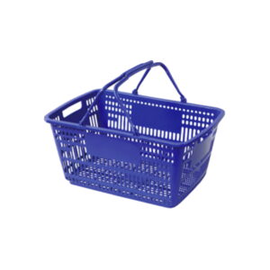 STF20012 blue Supermarket Plastic Shopping Baskets Manufacturer & Supplier in China | Storefit