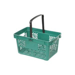 STF20018 green Supermarket Plastic Shopping Baskets Manufacturer & Supplier in China | Storefit
