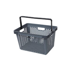 STF20019 grey Supermarket Plastic Shopping Baskets Manufacturer & Supplier in China | Storefit