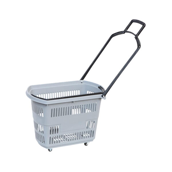 STF20028 Supermarket Rolling Shopping Baskets Manufacturer & Supplier in China | Storefit