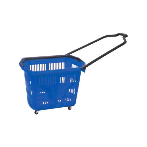 STF20031 blue Supermarket Rolling Shopping Baskets Manufacturer & Supplier in China | Storefit