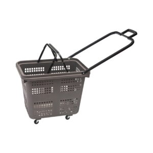 STF20032 Supermarket Rolling Shopping Baskets Manufacturer & Supplier in China | Storefit