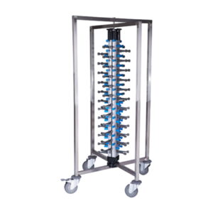 STF13425 Commercial Mobile Plate Racks Manufacturer & Supplier in China | Storefit