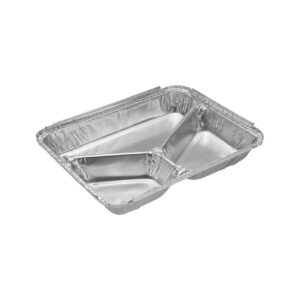 Storefit Shopping Bags & Containers China Aluminium Foil Food Container With Compartments
